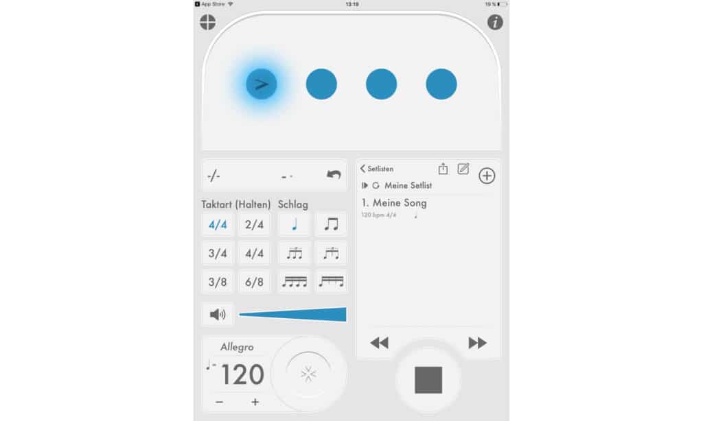 Tempo Metronom con scaletta, a cura di Frozen Ape Pte. Ltd