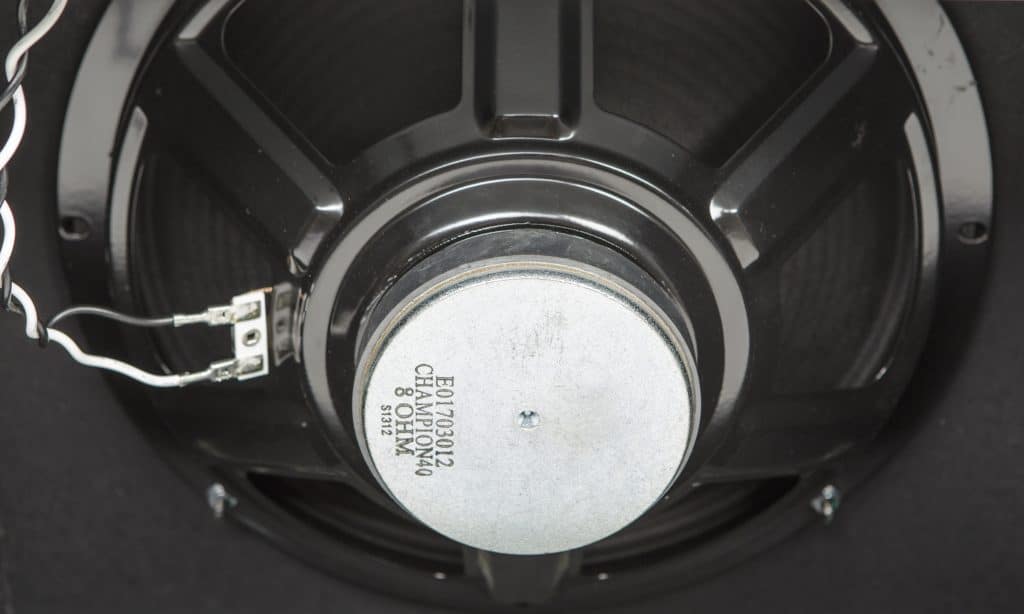 Vista dello speaker