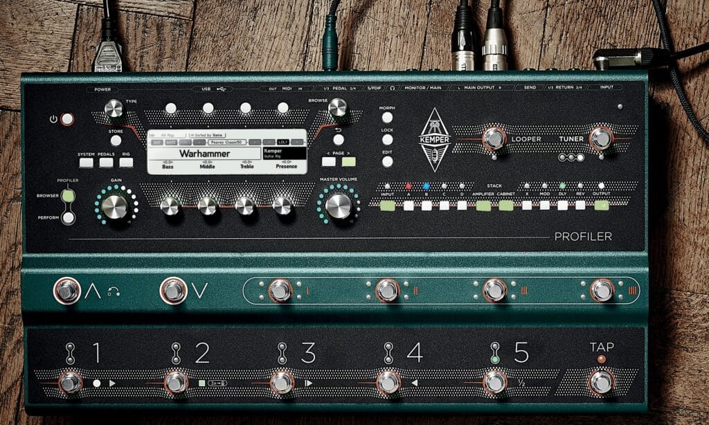 3 Kemper Profiler Stage