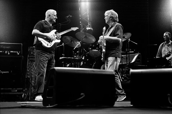 Pino Daniele And Eric Clapton