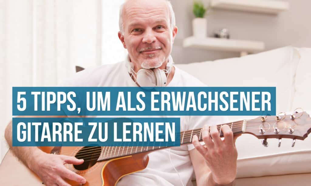 imparare a suonare la chitarra da adulti