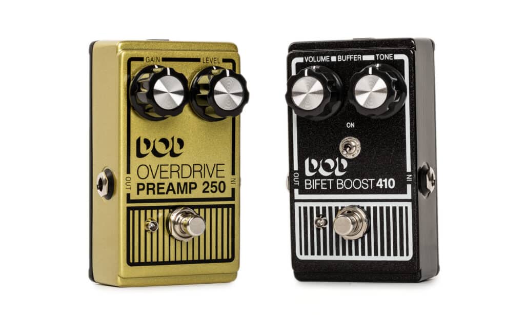 DOD Overdrive Preamp 250 & Bifet Boost 410 - Recensione e Prova