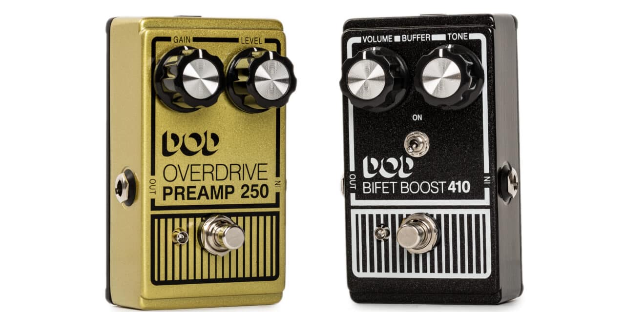 DOD Overdrive Preamp 250 & Bifet Boost 410 – Recensione e Prova