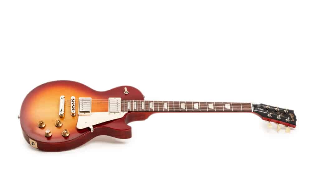 Gibson Les Paul Tribute Satin Cherry Sunburst 006 FIN
