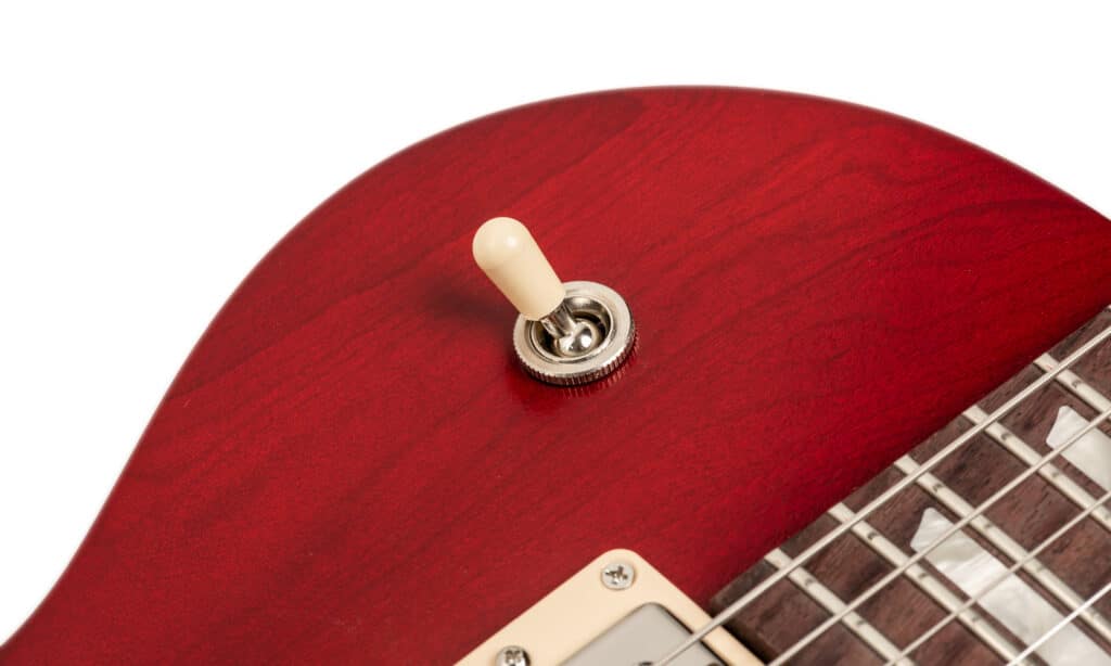 Gibson Les Paul Tribute Satin Cherry Sunburst 028 FIN