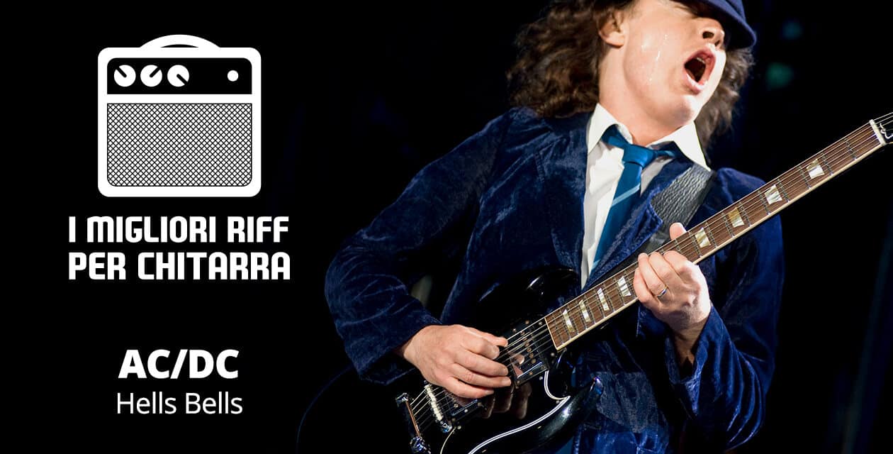 I migliori riff per chitarra in spartiti e tab – AC/DC – Hells Bells