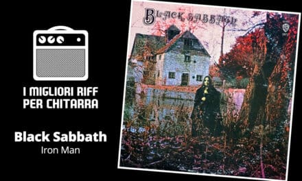 I migliori riff per chitarra in spartiti e tab – Black Sabbath – Iron Man