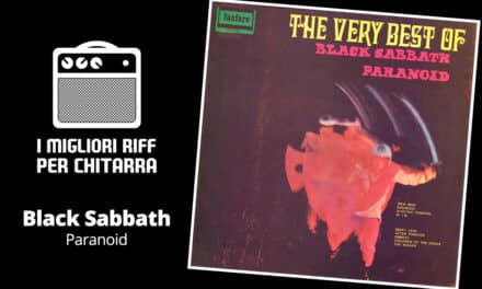 I migliori riff per chitarra in spartiti e tab – Black Sabbath – Paranoid