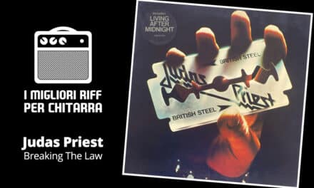 I migliori riff per chitarra in spartiti e tab – Judas Priest – Breaking The Law