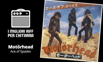 I migliori riff per chitarra in spartiti e tab – Motörhead – Ace of Spades