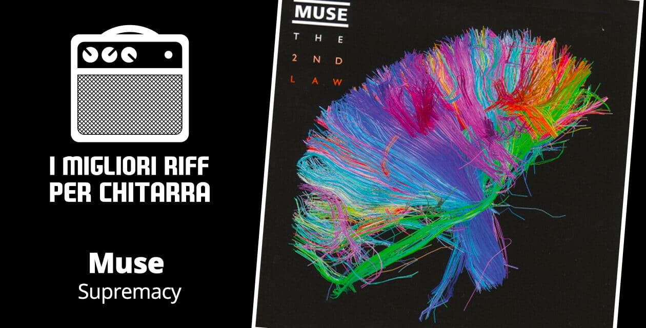 I migliori riff per chitarra in spartiti e tab – Muse – Supremacy
