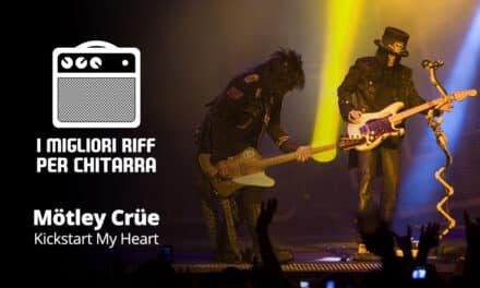 I migliori riff per chitarra in spartiti e tab – Mötley Crüe – Kickstart My Heart