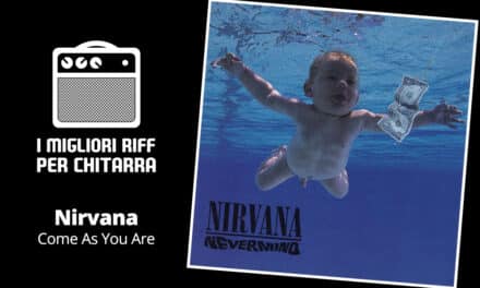 I migliori riff per chitarra in spartiti e tab – Nirvana – Come As You Are