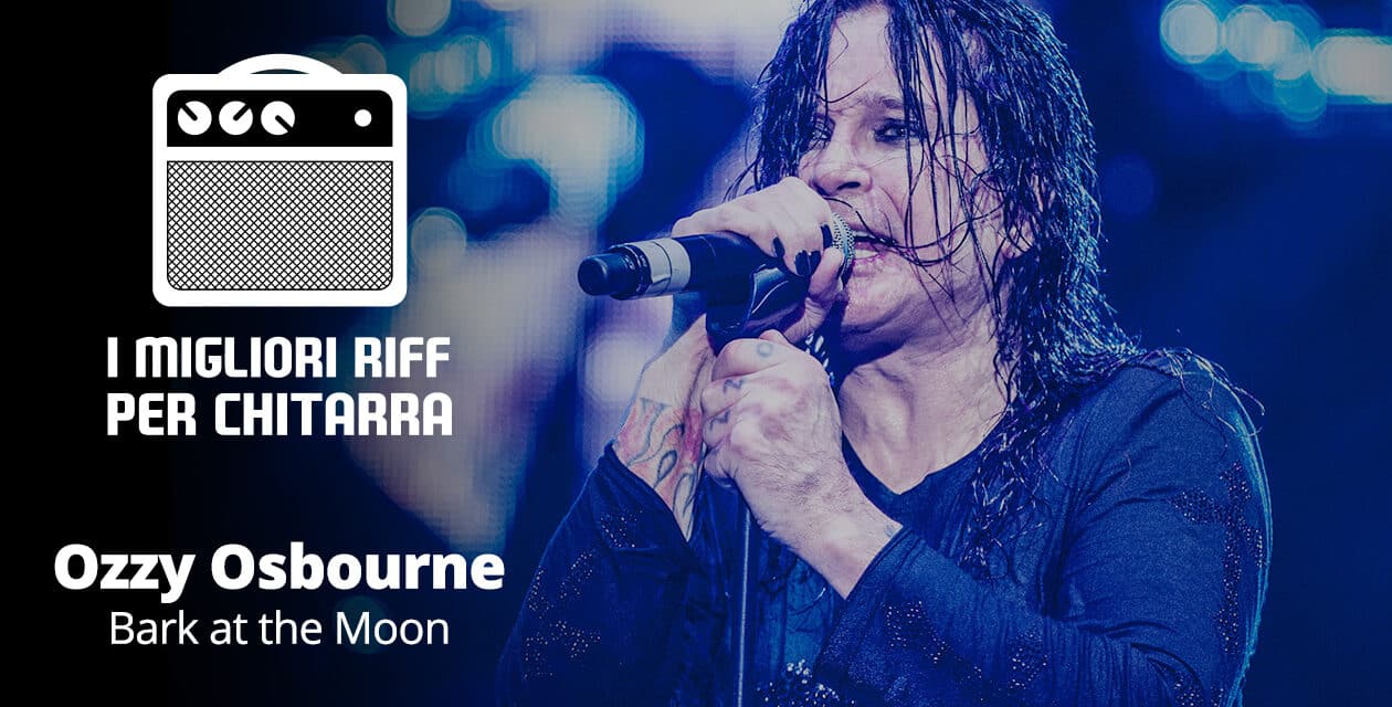 I migliori riff per chitarra in spartiti e tab – Ozzy Osbourne feat. Jake E. Lee – Bark at the Moon
