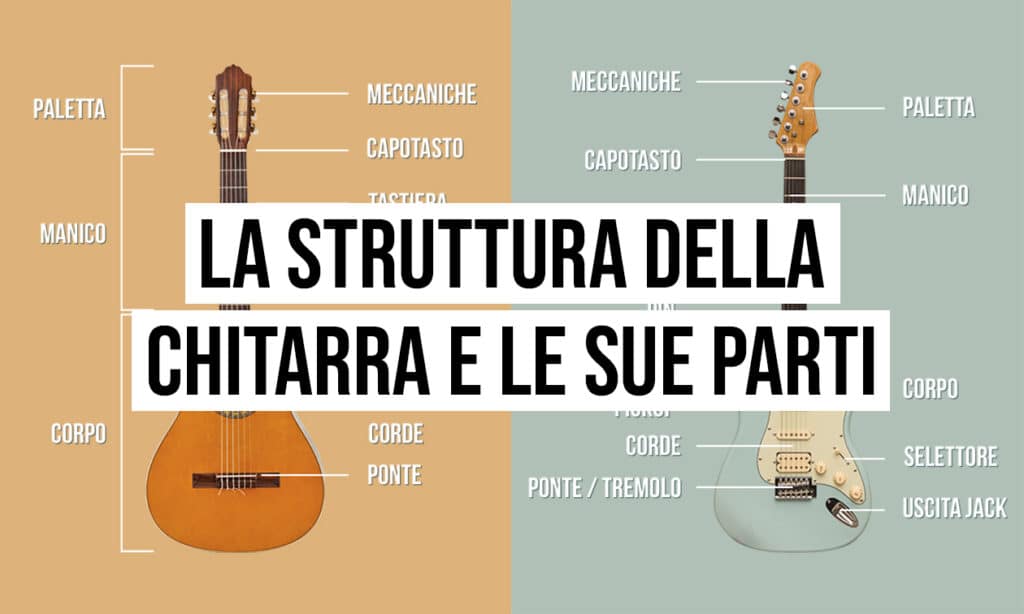 Struttura della chitarra