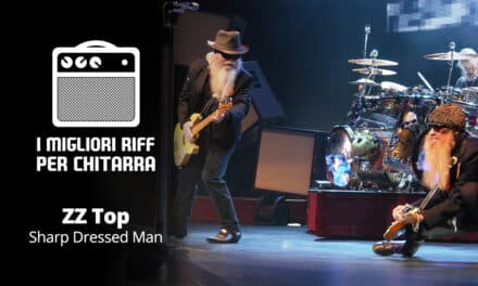 I migliori riff per chitarra in spartiti e tab – ZZ Top – Sharp Dressed Man