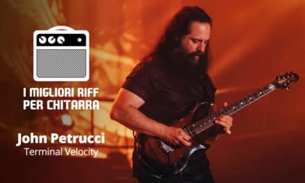 I migliori riff per chitarra in spartiti e tab – John Petrucci – Terminal Velocity