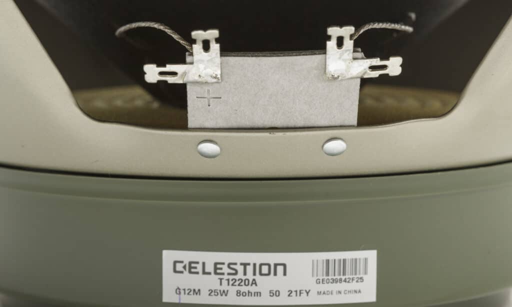 6 Celestion G12M 25 Greenback 007FIN