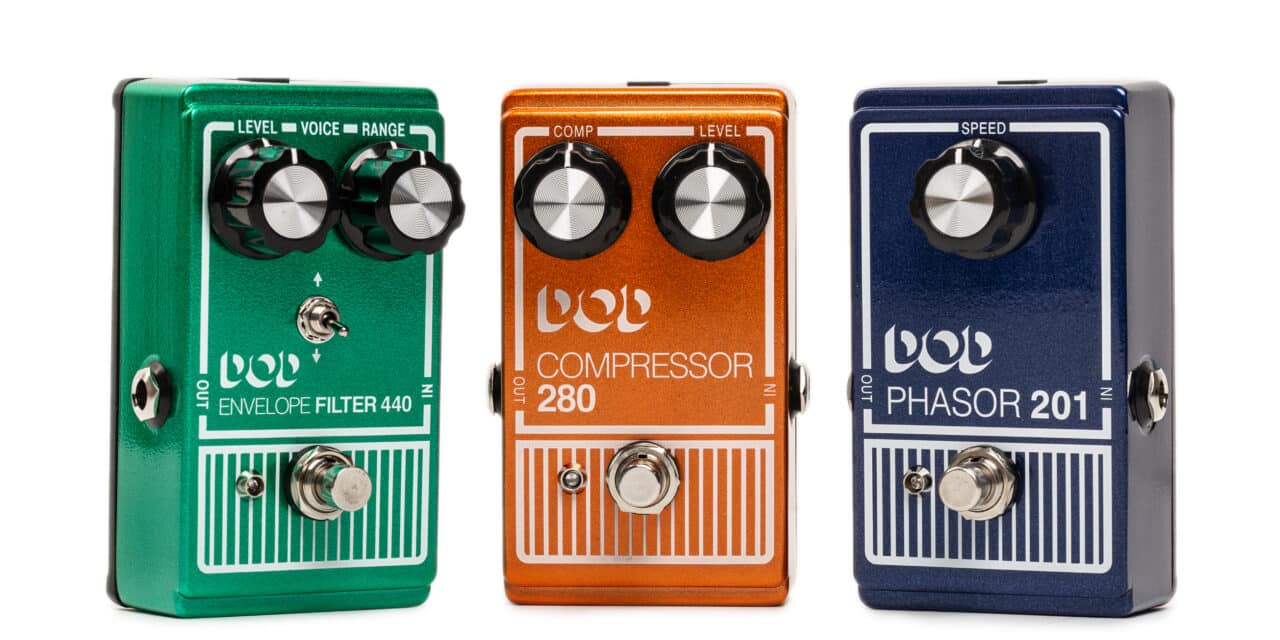 DOD Envelope Filter 440, Compressor 280 e Phasor 201 – Recensione e Prova