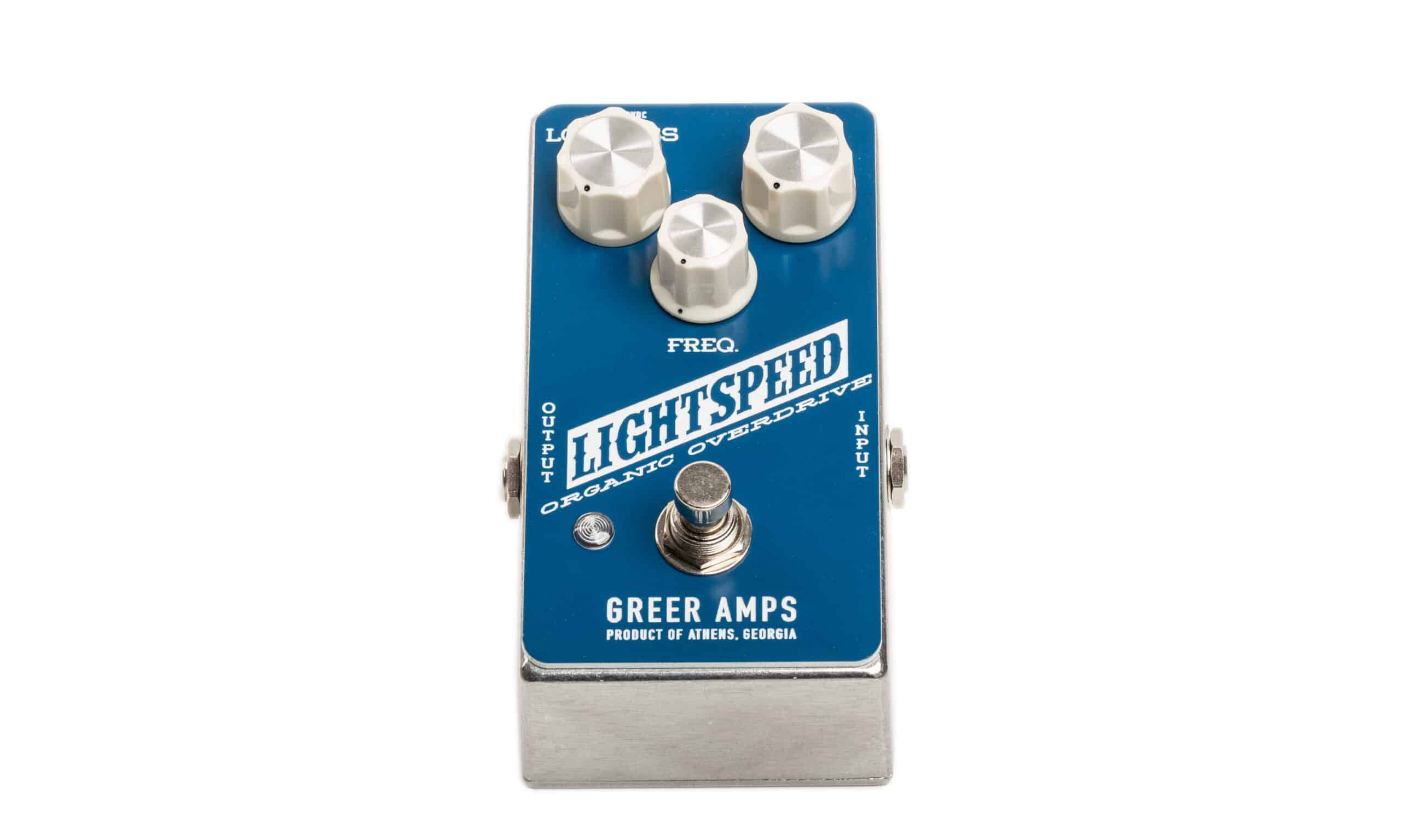 Greer Amps Lightspeed Organic Overdrive