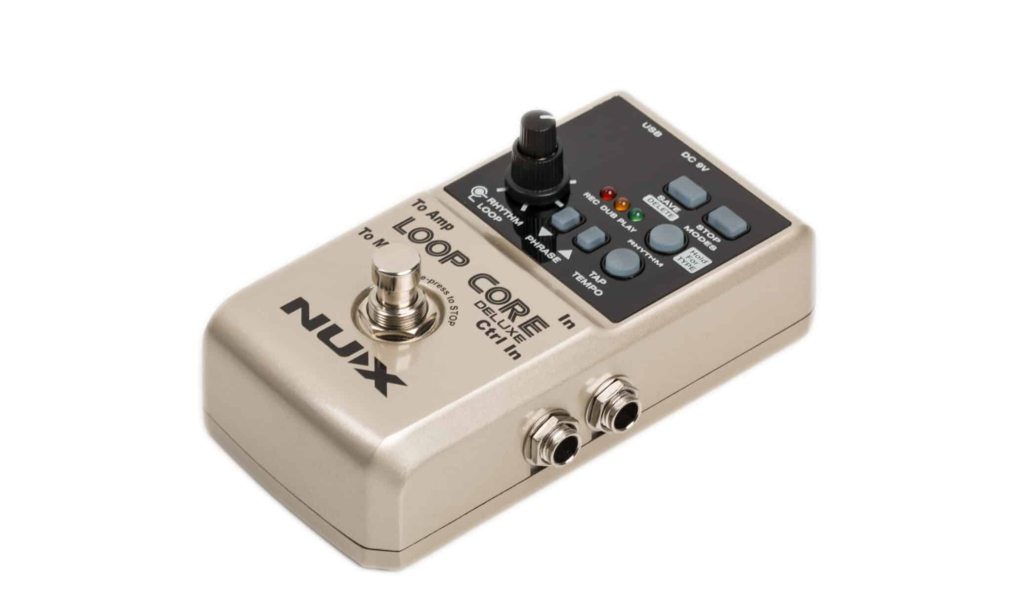 NUX Loop Core Stereo Effect Pedal With Built In Rhythm Tracks And MIDI Control - ( Loop-Core - Foto 6