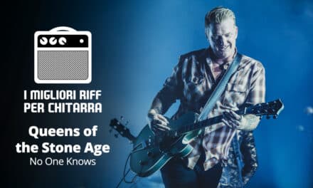 I migliori riff per chitarra in spartiti e tab – Queens of the Stone Age – No One Knows