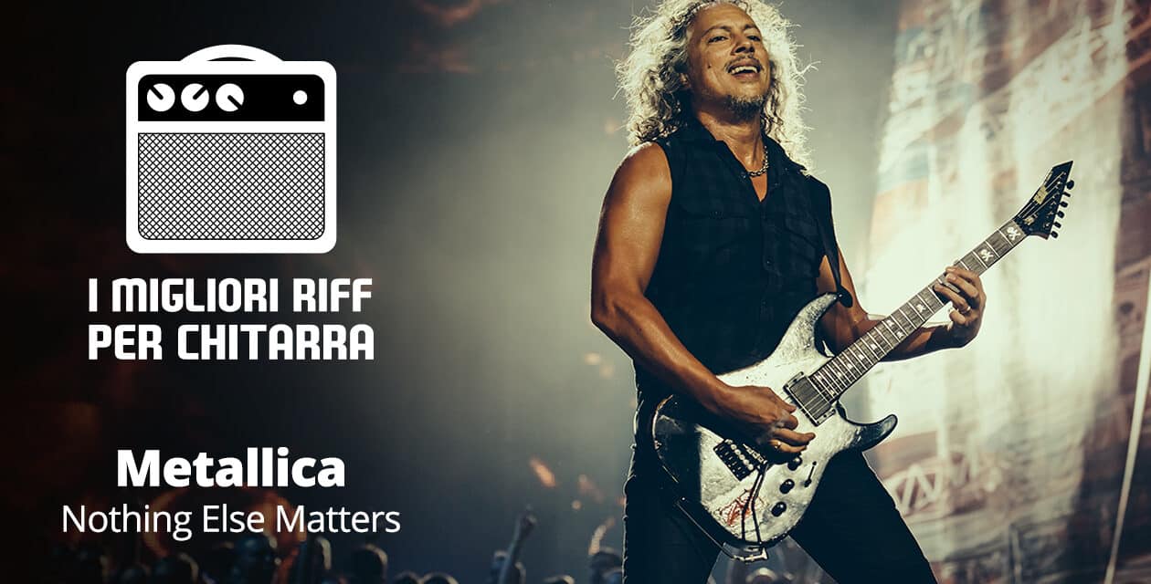 I migliori riff per chitarra in spartiti e tab – Metallica – Nothing Else Matters