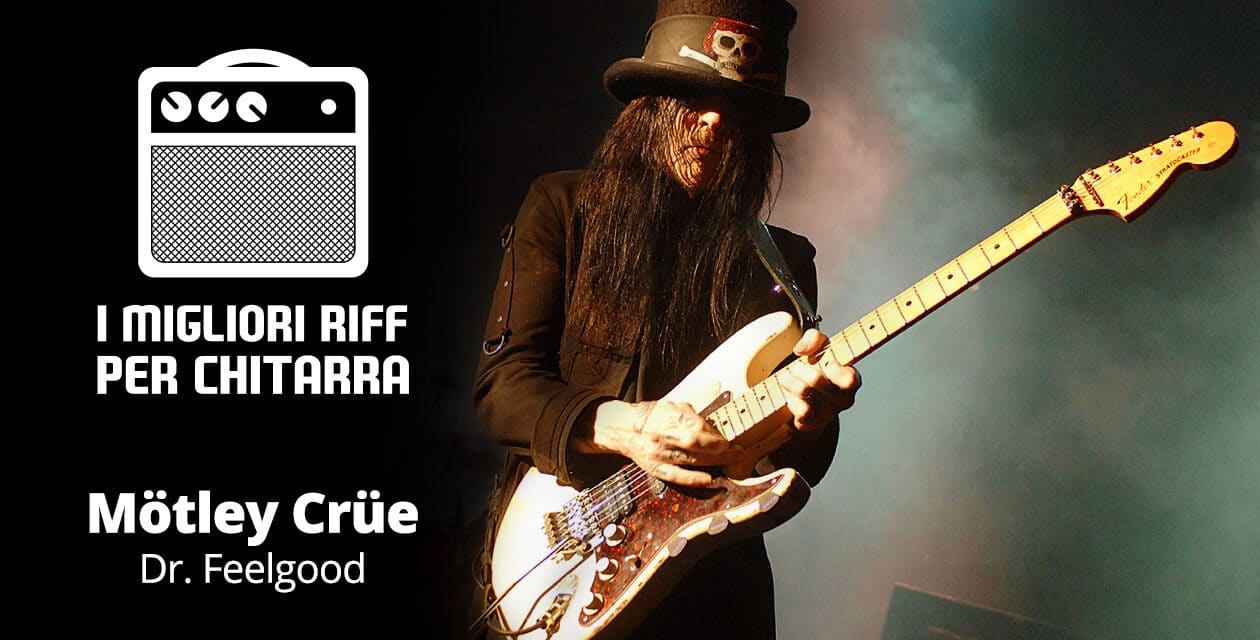 I migliori riff per chitarra in spartiti e tab – Mötley Crüe – Dr. Feelgood