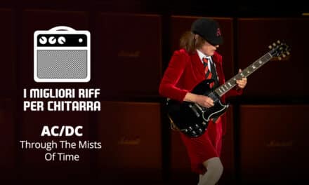 I migliori riff per chitarra in spartiti e tab – AC/DC – Through The Mists Of Time