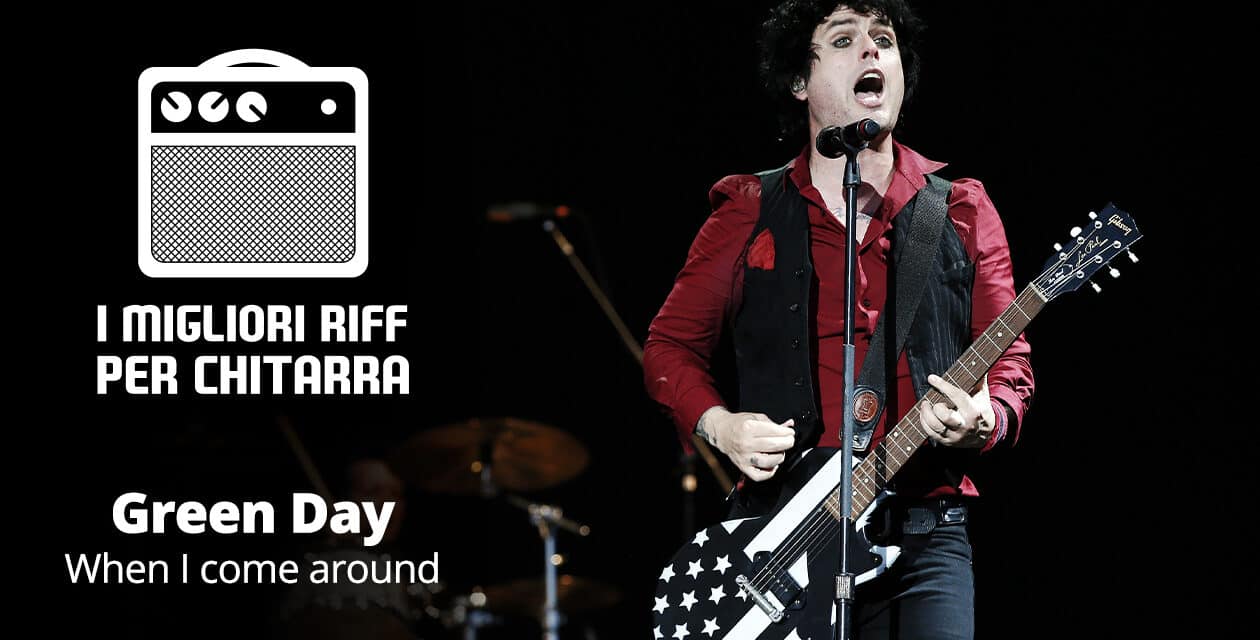 I migliori riff per chitarra in spartiti e tab – Green Day – When I come around