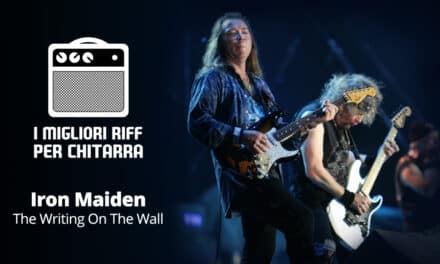 I migliori riff per chitarra in spartiti e tab – Iron Maiden – The Writing On The Wall