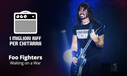 I migliori riff per chitarra in spartiti e tab – Foo Fighters – Waiting on a War