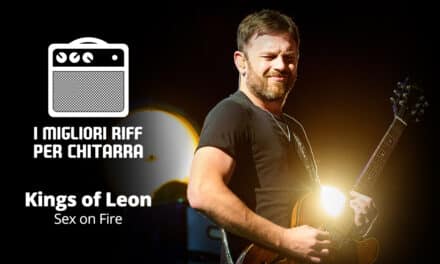 I migliori riff per chitarra in spartiti e tab – Kings of Leon – Sex on Fire