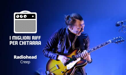 I migliori riff per chitarra in spartiti e tab – Radiohead – Creep