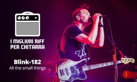 I migliori riff per chitarra in spartiti e tab – Blink-182 – All the small things