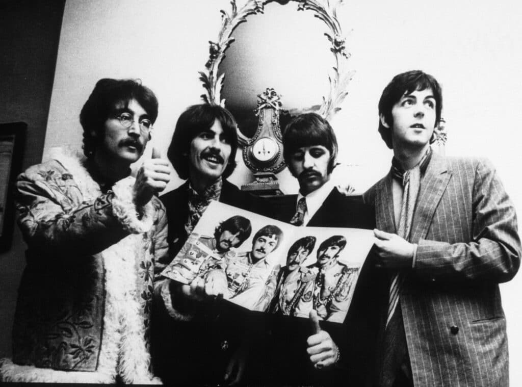 the beatles?george harrison?john lennon?paul mccartney?ringo starr