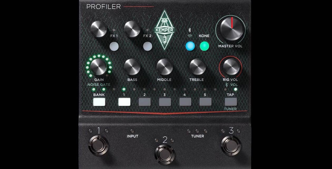 Il Kemper Profiler Player in formato pedale compatto è qui!