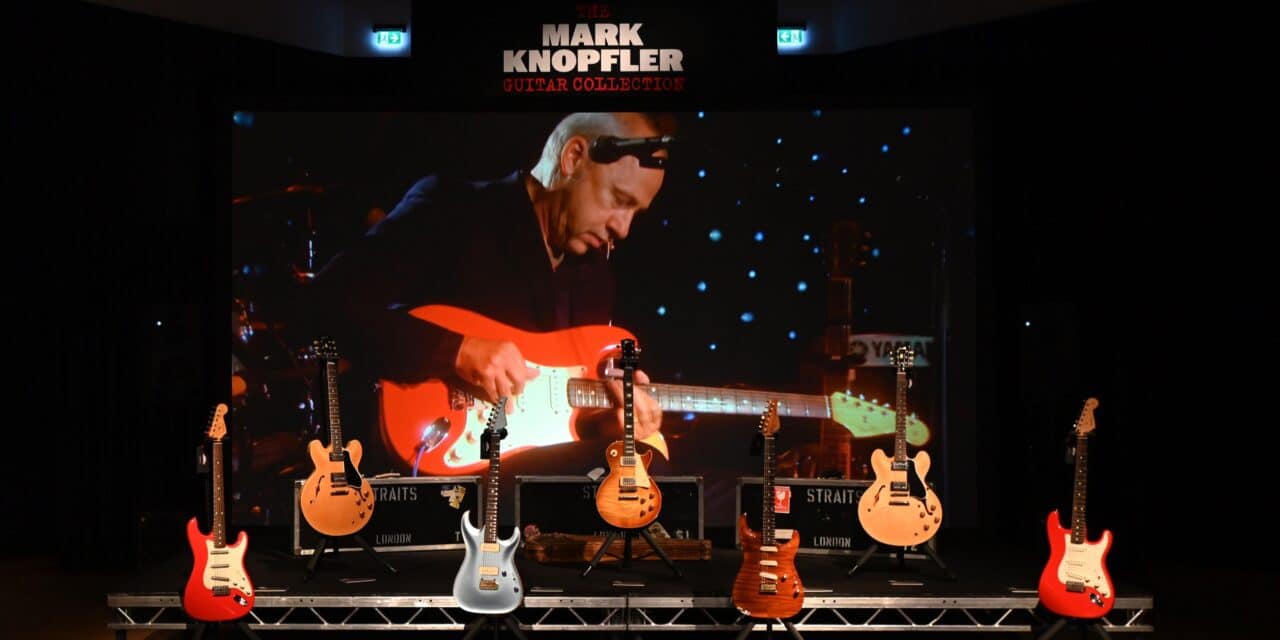 Mark Knopfler, le chitarre del guitar hero all’asta – Intervista a Christie’s