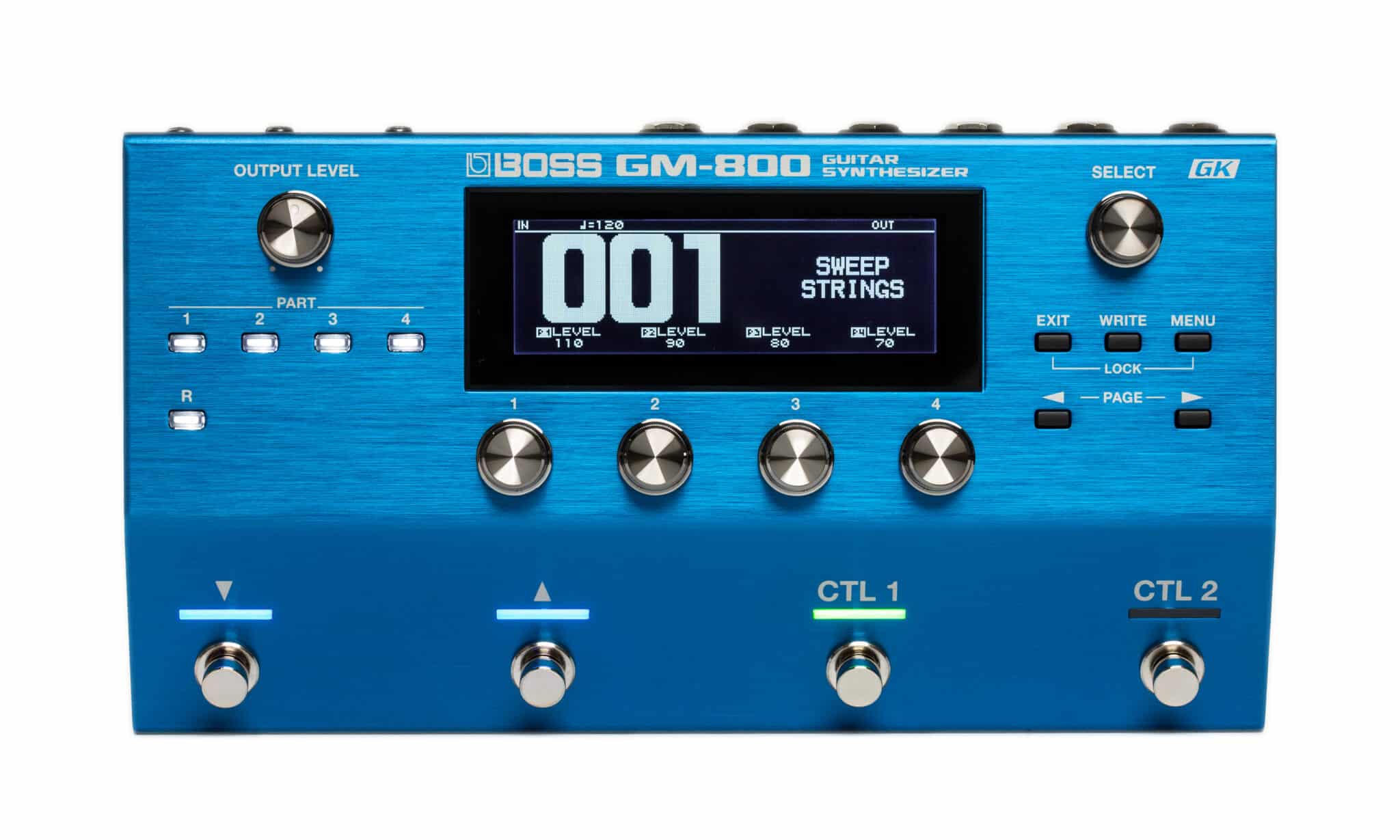Boss SY-300 Sintetizzatore Per Chitarra - Pedale Effetti Digitale Usato - Corpo Blu