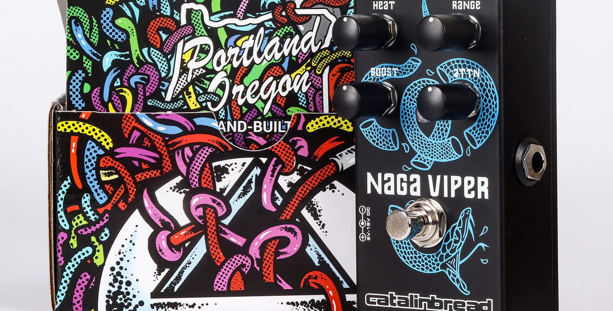 NAMM 2024: Catalinbread Naga Viper MKII Treble Booster