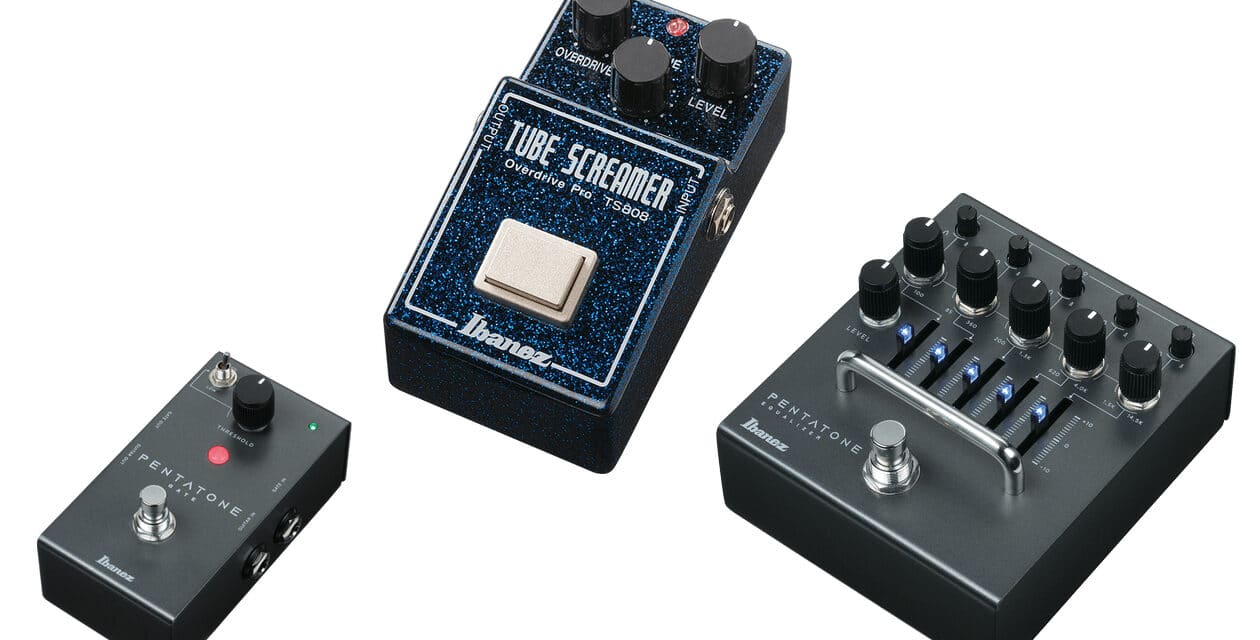 NAMM 2024: Ibanez Tube Screamer Jubilar e due nuovi pedali Pentatone 