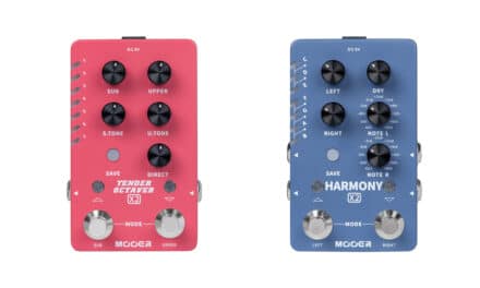 NAMM 2024: Mooer Harmony X2 e Tender Octaver X2