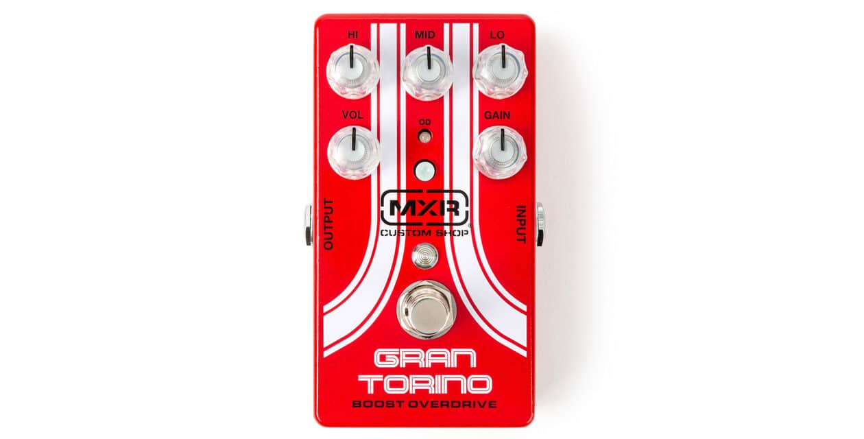 NAMM 2024: MXR presenta il Gran Torino, un turbo rosso fiammante per il rig 