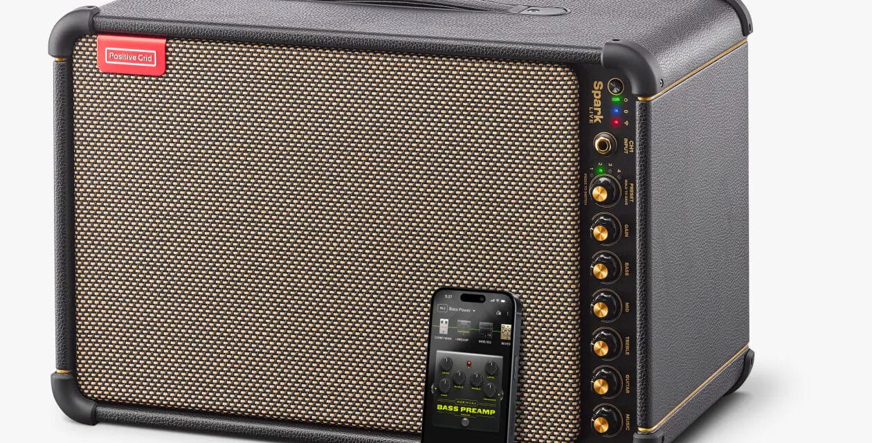 NAMM 2024: sul palco con Positive Grid Spark Live – amplificatore per chitarra e mini sistema PA