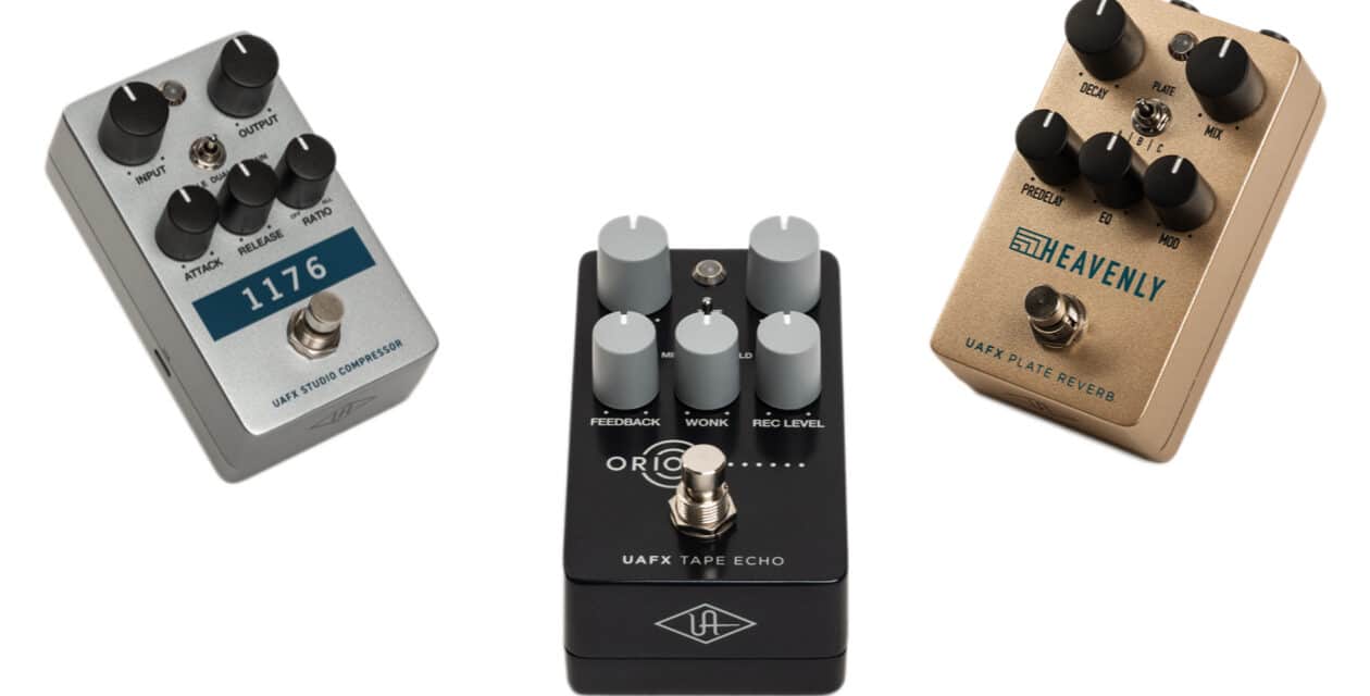 Universal Audio UAFX 1176 Studio Compressor, Orion Tape Echo, Heavenly Plate Reverb – Recensione e Prova