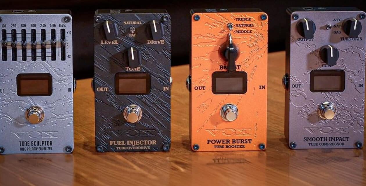 NAMM 2024: Vox Valvenergy 2 – quattro nuovi pedali con tecnologia Nutube