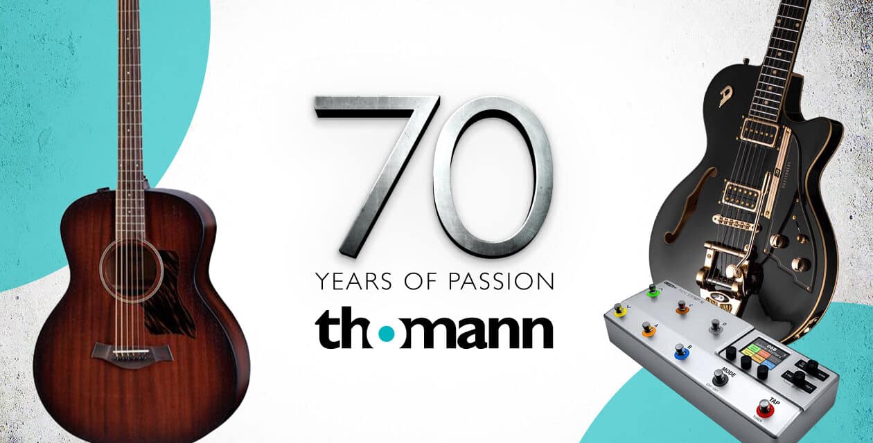 Thomann compie 70 anni: tutte le offerte del 2024 per chitarristi  