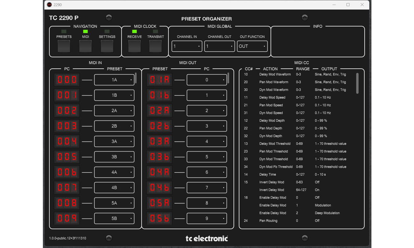 TC Electronic 2290 Pedale Delay Digitale - 128 Preset, Tap Tempo, Effetti Dinamici