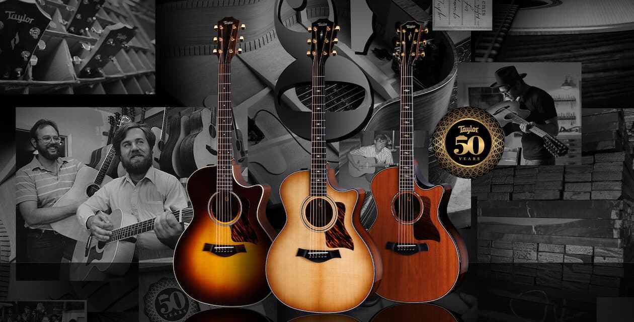 Taylor Guitars compie 50 anni: auguri!