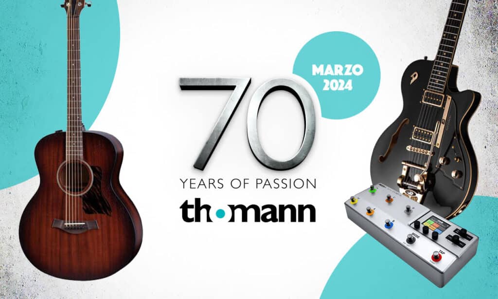 70° anniversario Thomann offerte